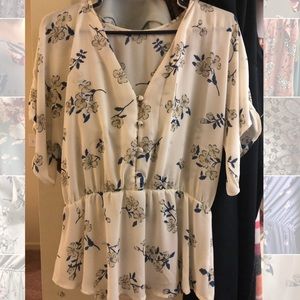 Floral blouse